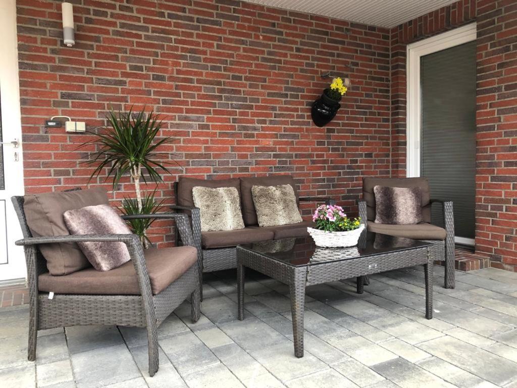Gaestezimmer Luetje Wattwurm Lejlighed Dornumersiel Eksteriør billede